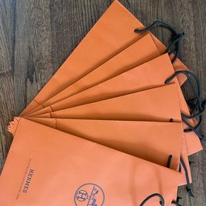 Hermès paper bag medium